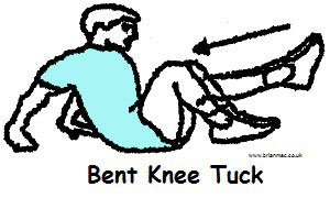 Bent knee tuck